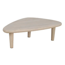 Load image into Gallery viewer, TABLE WHITE MANGO WOOD-MDF 110 X 64 X 34 CM