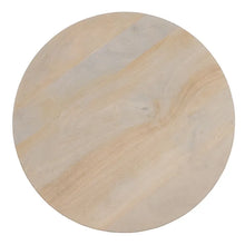 Load image into Gallery viewer, TABLE WHITE MANGO WOOD 50 X 50 X 34 CM