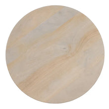 Charger l&#39;image dans la galerie, TABLE WHITE MANGO WOOD 50 X 50 X 34 CM