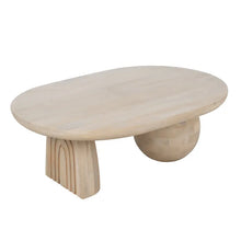 Cargar imagen en el visor de la galería, TABLE WHITE MANGO WOOD 107 X 71 X 38 CM