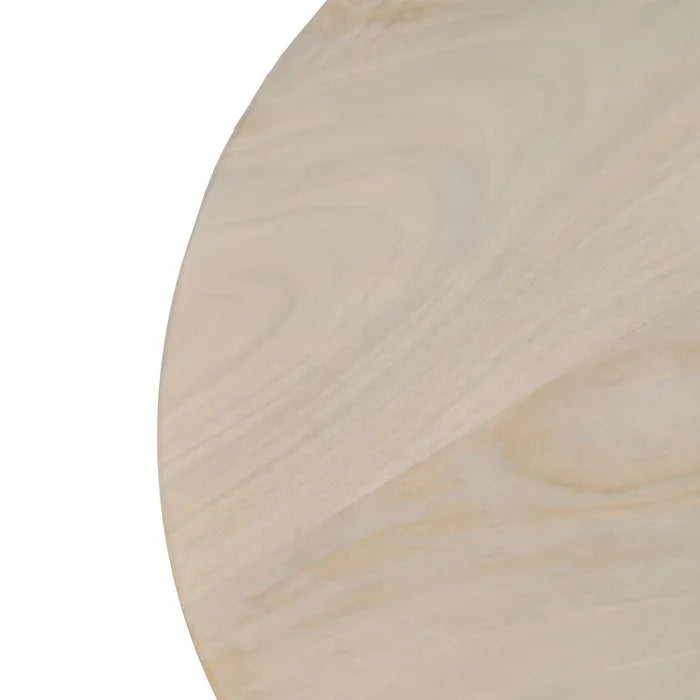 TABLE WHITE MANGO WOOD 107 X 71 X 38 CM