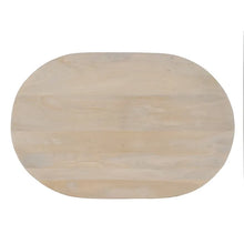 Charger l&#39;image dans la galerie, TABLE WHITE MANGO WOOD 107 X 71 X 38 CM