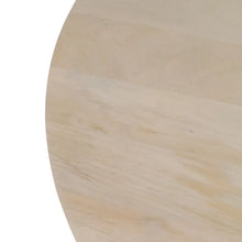 Load image into Gallery viewer, DINING TABLE WHITE MANGO WOOD 100 X 100 X 77 CM