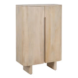 WHITE MANGO WOOD CABINE  90 X 40 X 138 CM