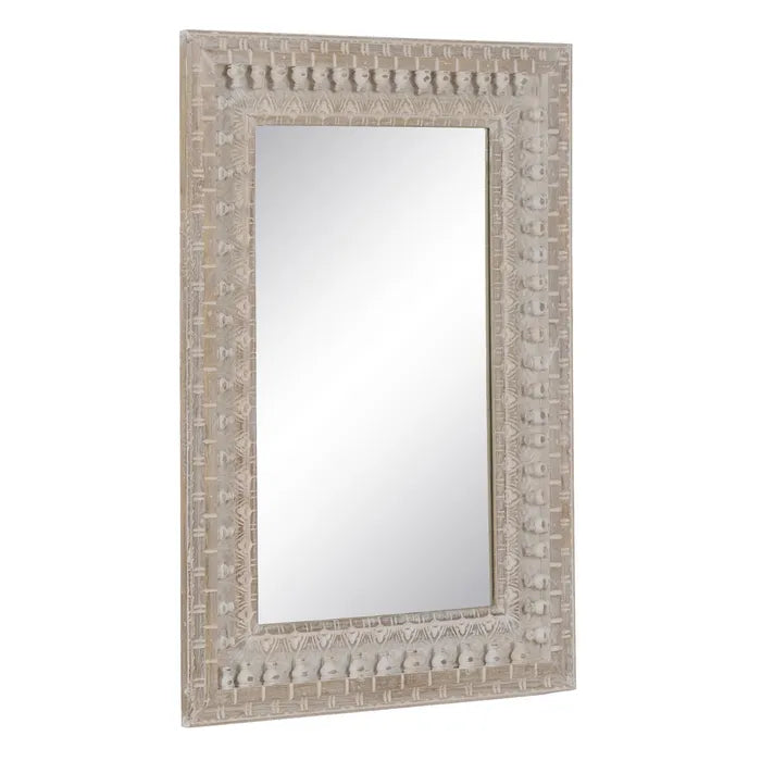 MIRROR WALL MANGO WOOD DECORATION 71,10 X 5,10 X 101,60 CM