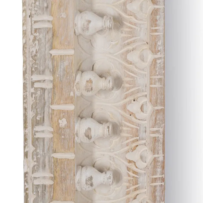 MIRROR WALL MANGO WOOD DECORATION 71,10 X 5,10 X 101,60 CM