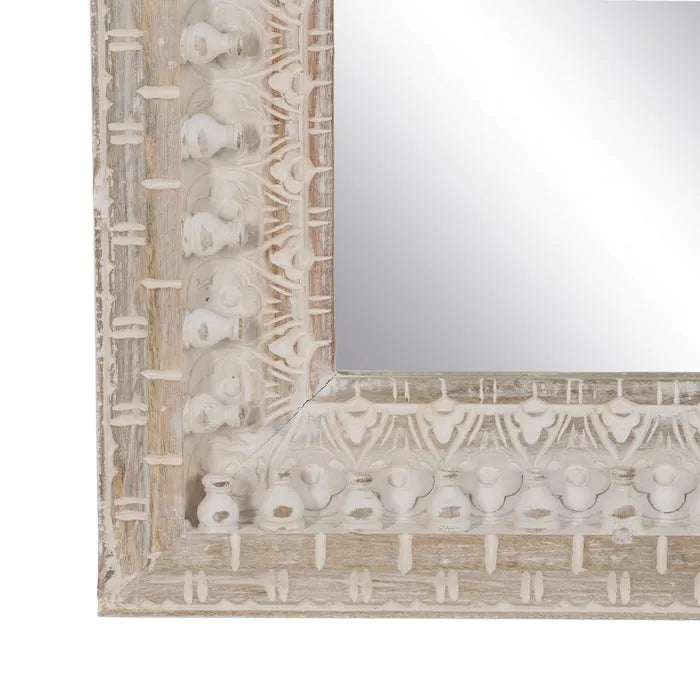 MIRROR WALL MANGO WOOD DECORATION 71,10 X 5,10 X 101,60 CM