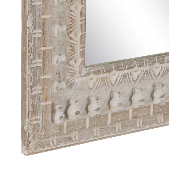 MIRROR WALL MANGO WOOD DECORATION 71,10 X 5,10 X 101,60 CM