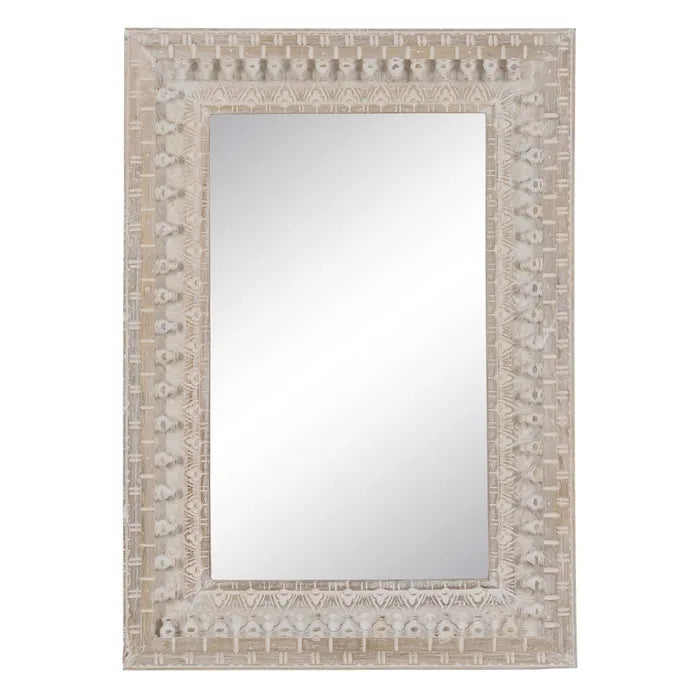 MIRROR WALL MANGO WOOD DECORATION 71,10 X 5,10 X 101,60 CM