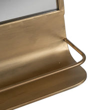 Charger l&#39;image dans la galerie, MIRROR AGED GOLD METAL-GLASS DECORATION 62 X 16 X 65 CM