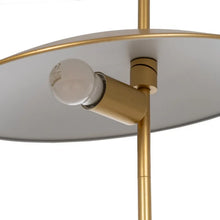 Carica l&#39;immagine nel visualizzatore di Gallery, MATT GOLD FLOOR LAMP 35 X 35 X 148 CM