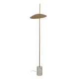 MATT GOLD FLOOR LAMP 35 X 35 X 148 CM