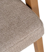Laden Sie das Bild in den Galerie-Viewer, NATURAL WOOD / FIBER ARM CHAIR 56 X 55 X 81 CM