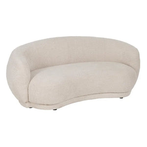 BEIGE FABRIC SOFA 191 X 93 X 75 CM