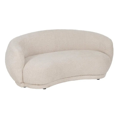 BEIGE FABRIC SOFA 191 X 93 X 75 CM
