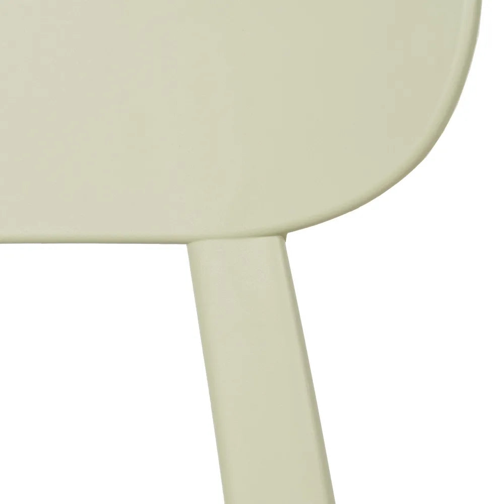 GREEN POLYPROPYLENE LIVING ROOM CHAIR 48.50 X 50 X 80 CM