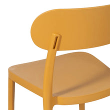 Load image into Gallery viewer, MUSTARD POLYPROPYLENE LIVING ROOM CHAIR 48.50 X 50 X 80 CM