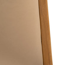 Cargar imagen en el visor de la galería, NATURAL-BEIGE TEAK WOOD-LEATHER CHAIR 54 X 51 X 70 CM