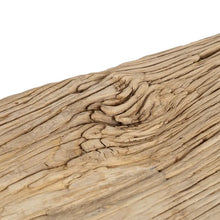 Cargar imagen en el visor de la galería, NATURAL ELM WOOD BENCH LIVING ROOM 180 X 38 X 50 CM