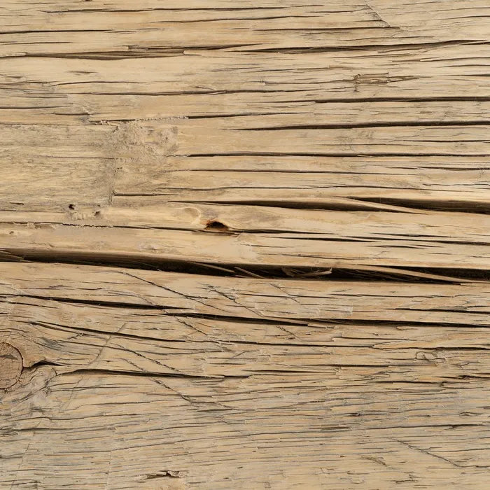 NATURAL ELM WOOD ENTRANCE CONSOLE 180 X 38 X 76 CM