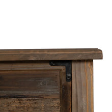 Charger l'image dans la galerie, BROWN WOODEN CONSOLE 184.50 X 50 X 86.80 CM