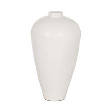 Load image into Gallery viewer, VASE WHITE TERRACOTTA DECORATION 45 X 45 X 80 CM