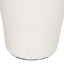 Laden Sie das Bild in den Galerie-Viewer, VASE WHITE FIBER CEMENT DECORATION 42 X 42 X 120 CM
