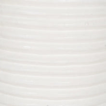Carica l&#39;immagine nel visualizzatore di Gallery, VASE WHITE FIBER CEMENT DECORATION 72 X 72 X 100 CM