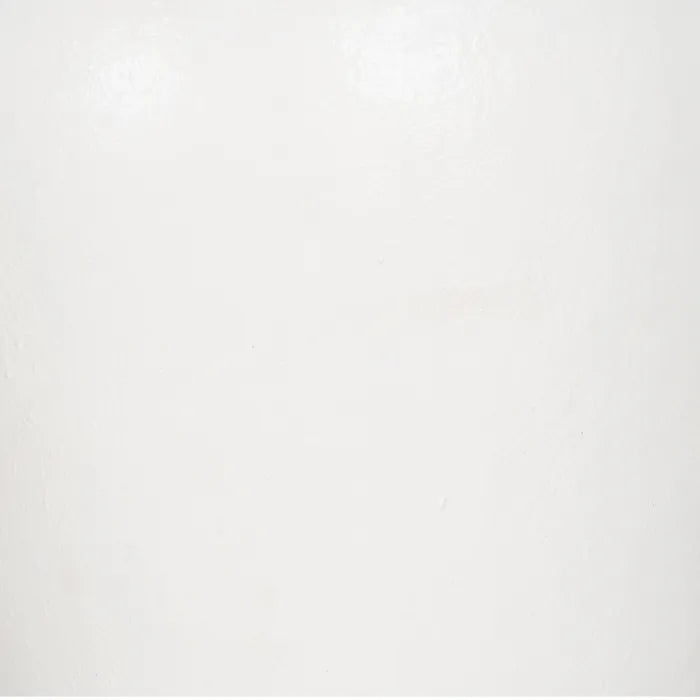 VASE WHITE FIBER CEMENT DECORATION 62 X 62 X 120 CM