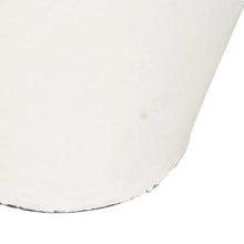 Charger l&#39;image dans la galerie, VASE WHITE FIBER CEMENT DECORATION 62 X 62 X 120 CM