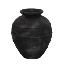 Load image into Gallery viewer, GRAY FIBER CEMENT VASE DECORATION 45 X 45 X 51 CM