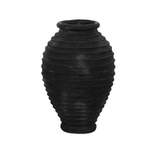 Load image into Gallery viewer, GRAY FIBER CEMENT VASE DECORATION 39 X 39 X 60 CM