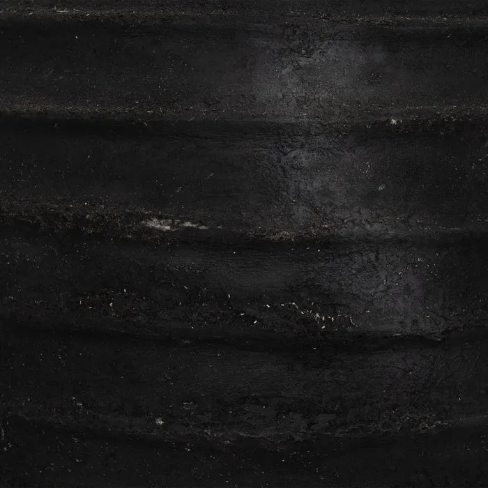 GRAY FIBER CEMENT VASE DECORATION 72 X 72 X 100 CM