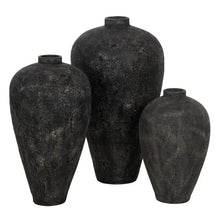 Load image into Gallery viewer, GRAY TERRACOTTA VASE DECORATION 38 X 38 X 60 CM