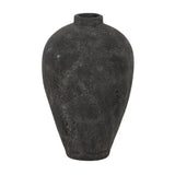GRAY TERRACOTTA VASE DECORATION 38 X 38 X 60 CM
