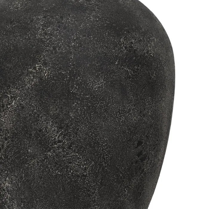 GRAY TERRACOTTA VASE DECORATION 38 X 38 X 60 CM