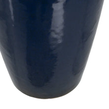Load image into Gallery viewer, VASE BLUE CERAMIC DECORATION 35 X 35 X 81 CM