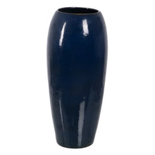 Load image into Gallery viewer, VASE BLUE CERAMIC DECORATION 35 X 35 X 81 CM