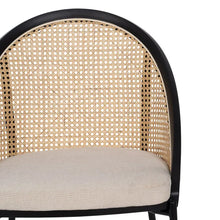 Laden Sie das Bild in den Galerie-Viewer, CHAIR BLACK-NATURAL WAY STEEL / PLASTIC 54 X 49 X 82,30 CM