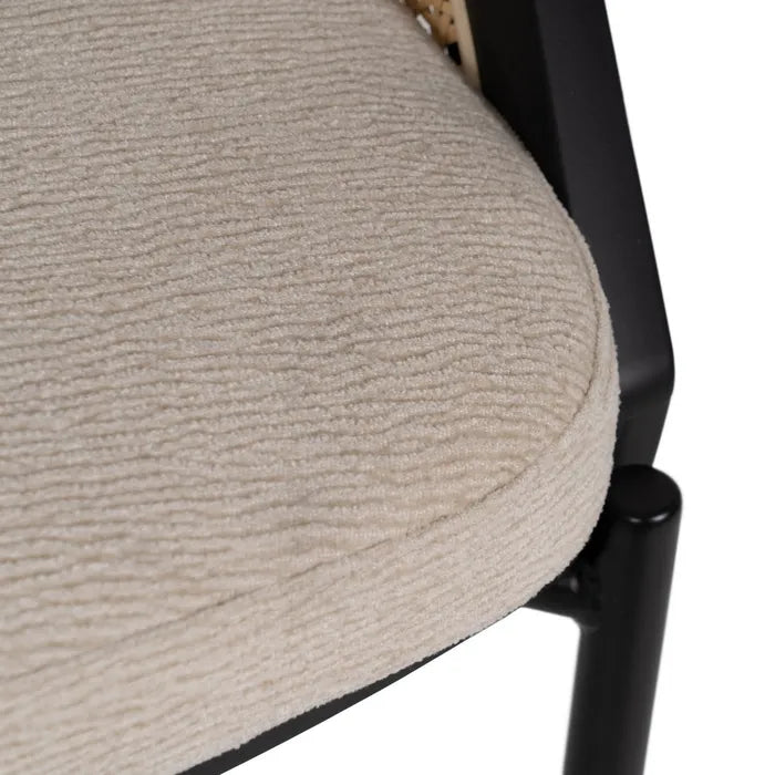 CHAIR BLACK-NATURAL WAY STEEL / PLASTIC 54 X 49 X 82,30 CM