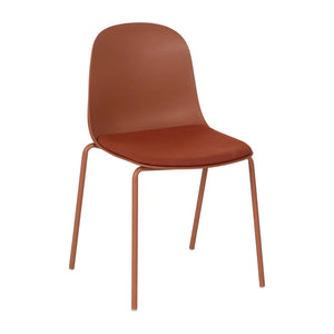 CHAIR PP-METAL OUTDOOR 50 X 53 X 85 CM TERRACOTTA