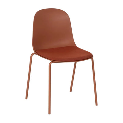 CHAIR PP-METAL OUTDOOR 50 X 53 X 85 CM TERRACOTTA