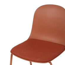 Load image into Gallery viewer, CHAIR PP-METAL OUTDOOR 50 X 53 X 85 CM TERRACOTTA