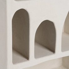 Load image into Gallery viewer, SHELVING WHITE MDF- WILMA 80 X 38 X 170 CM