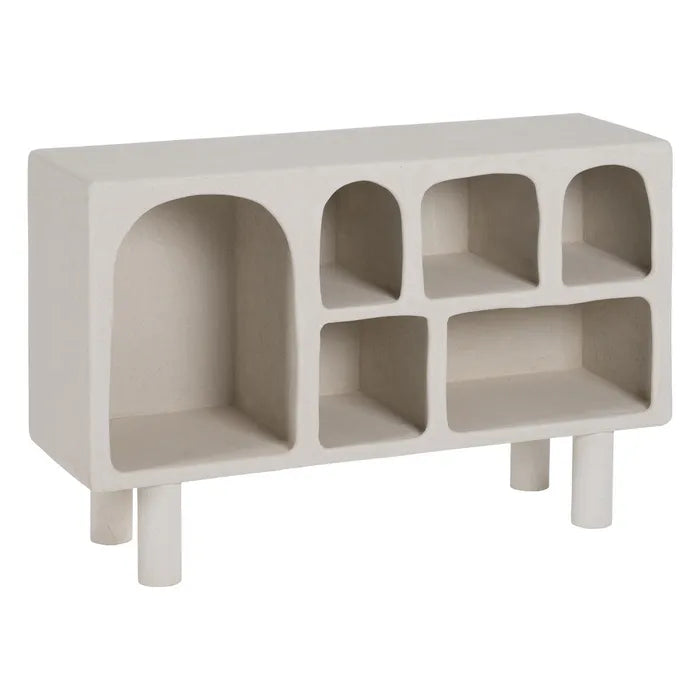 WHITE SIDEBOARD DM 120 X 38 X 80 CM