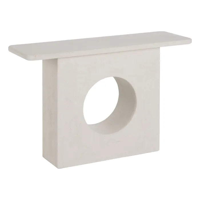 WHITE DM CONSOLE 120 X 40 X 80 CM