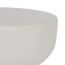 Carica l&#39;immagine nel visualizzatore di Gallery, WHITE POLYRESIN TABLE 31 X 31 X 45 CM
