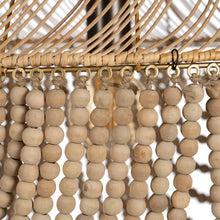 Load image into Gallery viewer, NATURAL BEADS CEILING LAMP 47 X 47 X 61 CM