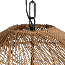 Load image into Gallery viewer, NATURAL BEADS CEILING LAMP 47 X 47 X 61 CM