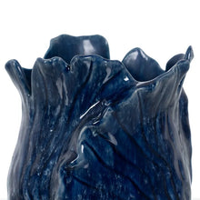 Load image into Gallery viewer, VASE BLUE CERAMIC 17 X 16 X 20 CM